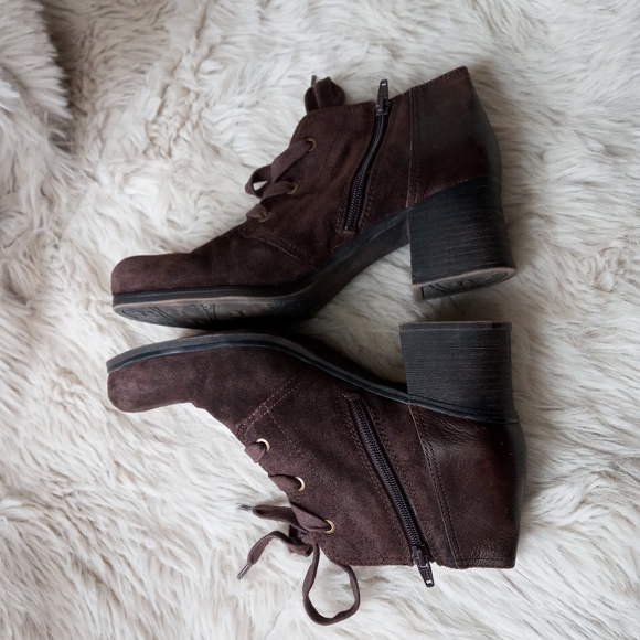 Combat boots leather - ankle boots with laces - Picture 12 of 16